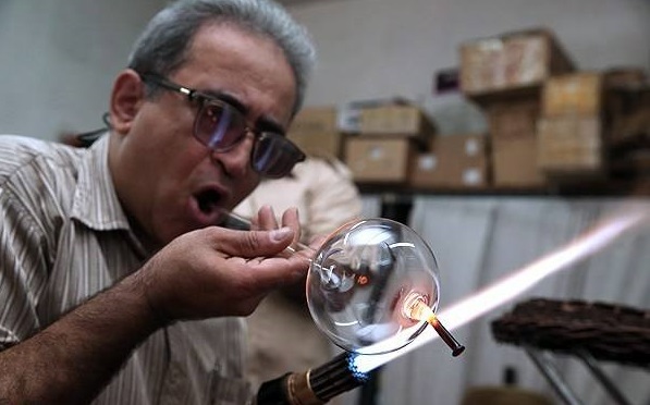 مهارت شیشه‌گری‌ دمی علمی در تهران ثبت ملی شد